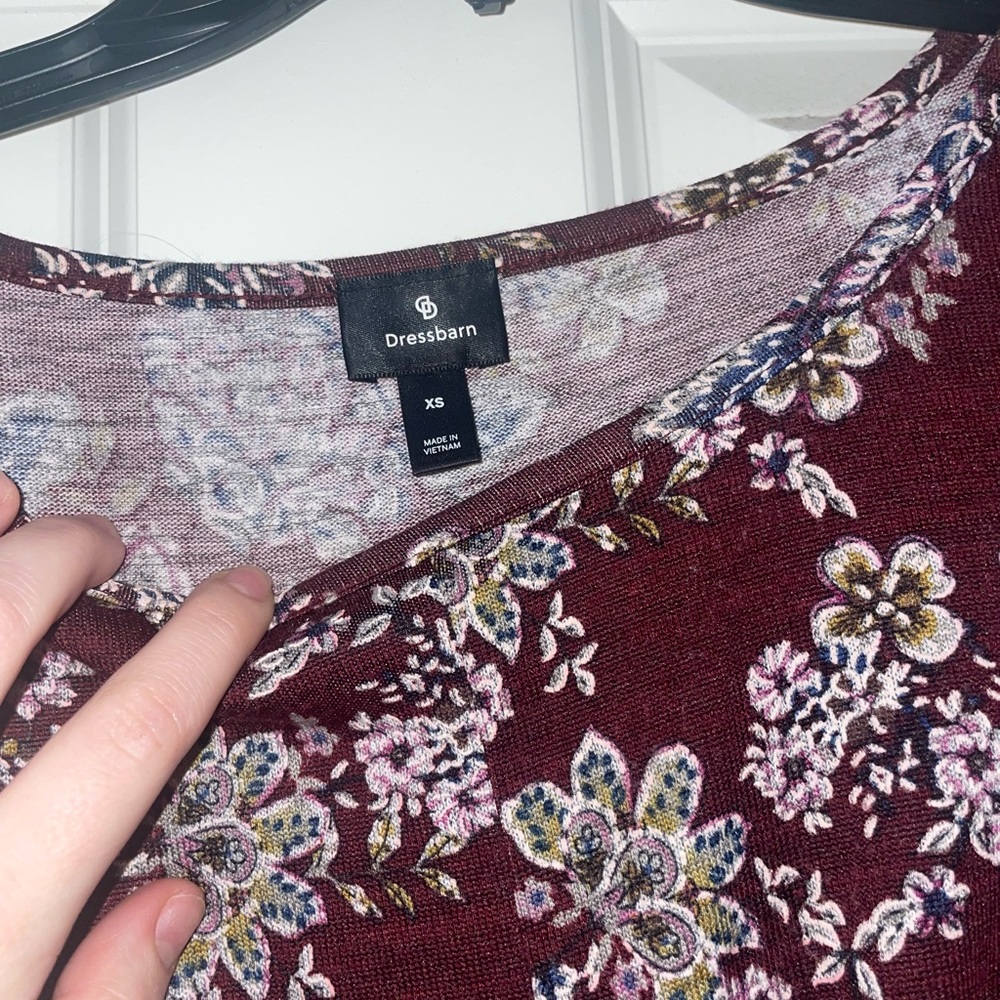 Dressbarn “Carpetbag” Dress